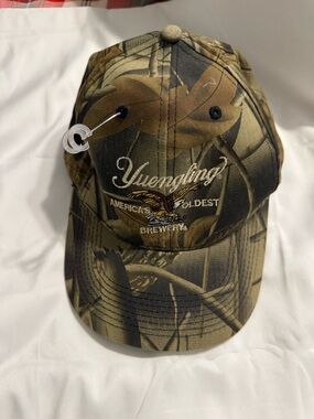 Yuengling Camo Baseball Cap - Brown/Green